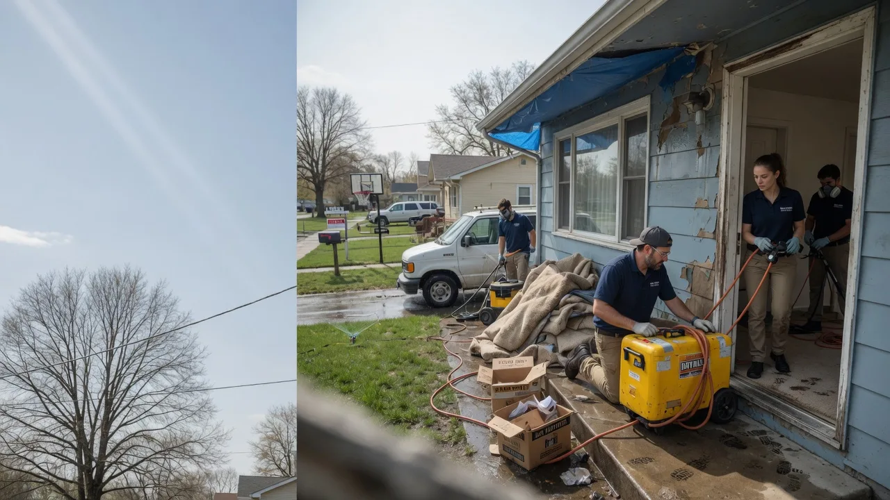 Basement Flood Cleanup in Westpoint, IN near me